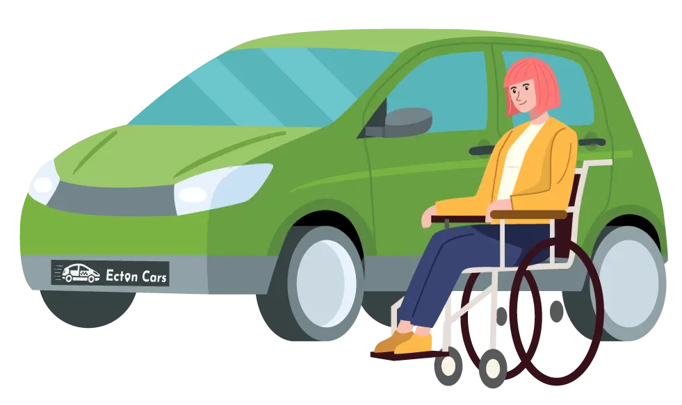 Wheelchair accessible taxi Northampton